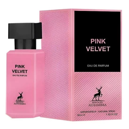 Perfume Maison Alhambra Pink Velvet Eau de Parfum Feminino 30ML