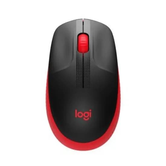 Mouse Logitech M190 Vermelho-Wireless