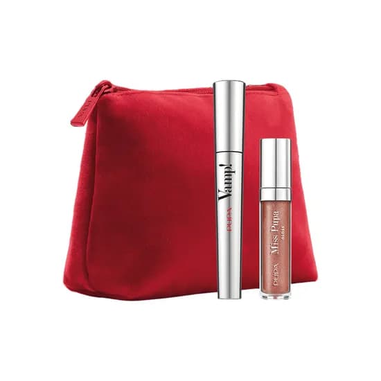 Set de Cosméticos Pupa Vamp! & Miss Pupa Ultra Shiny 3 Piezas