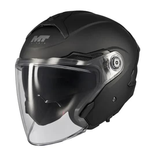 Capacete MT Helmets Cosmo SV Pure A1 - Aberto - Tamanho XL - com Óculos Interno - Matt