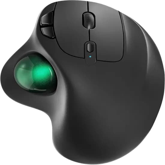 Mouse Jumaa Trackball MX Ergonomico Optico