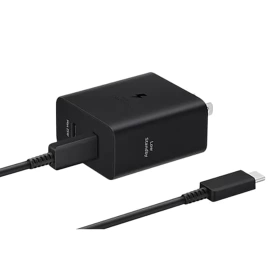 Carregador Samsung Tipo C EP-T5020XBEGCA com Cabo 50W - Black