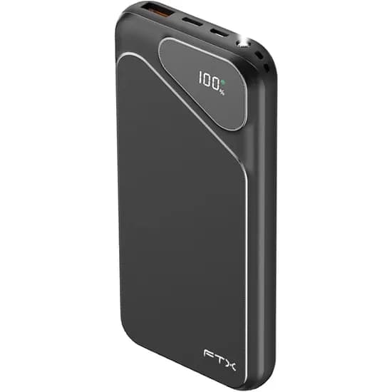 Carregador Portátil FTX FTXPB-10LCD-BK 10.000MAH - Preto