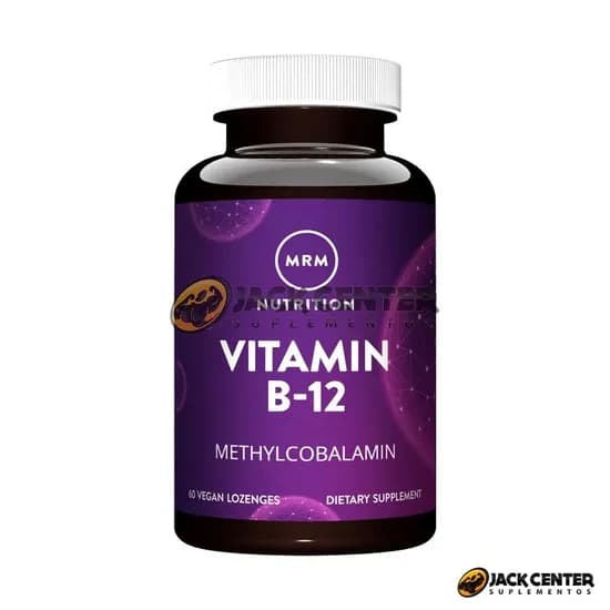 Vitamina B12 2000MCG MRM Nutrition 60 Cápsulas Vegetariana