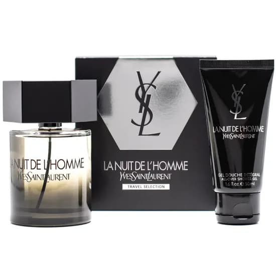 (YSL) Kit Yves Saint Laurent La Nuit de L'Homme Edt 100ML+Shower 50ML