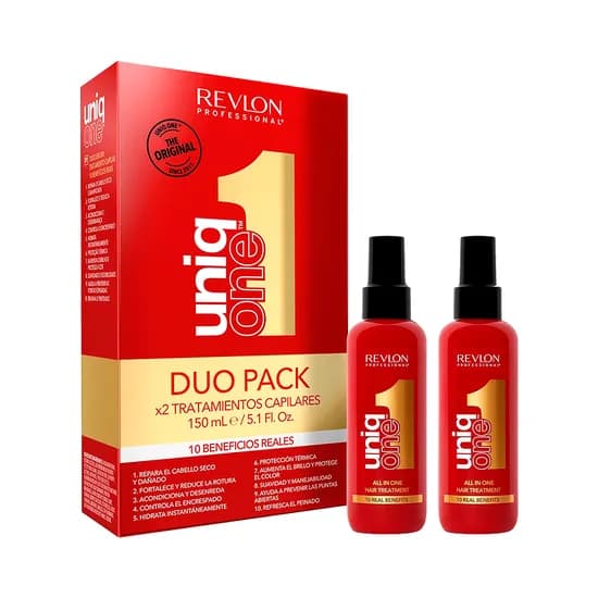 Tratamiento Capilar Revlon Uniq One Duo Pack Classic 150ML