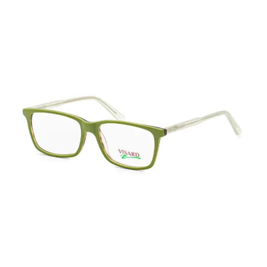 Armação para Óculo de Grau Visard CO5873 Col.01 Tam. 55-17-140MM - Verde/Transparente