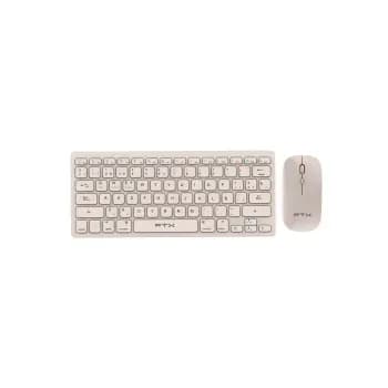 FTX Teclado + Mouse FTXGK01 Wireless/BT Esp Dorado