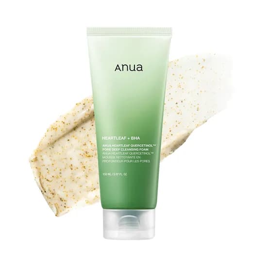 Limpiador Facial Anua Heartleaf Quercetinol + Bha - 150ML
