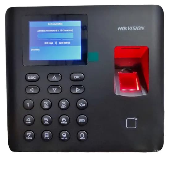 Hikvision Leitor Biometrico Digital DS-K1A802AEF(Cartão Pont