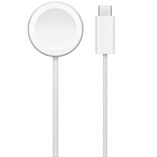 Carregador Wireless Apple Magnetic Fast Charger A2515 MT0H3BE USB-C - Branco