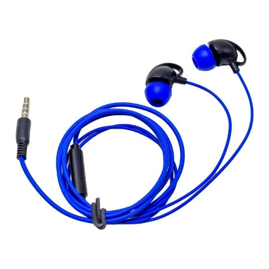Fone de Ouvido com Fio Stereo Earphone T130 / 3.5MM - Azul