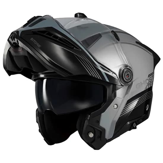 Capacete Axxis Ghostfighter SV Bitone C2 - Articulado - Tamanho L - com Óculos Interno - Gloss