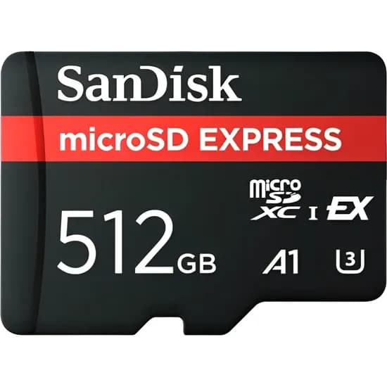 Memória Micro SD Sandisk Express 880-650 MB/s U3 A1 512 GB (SDSQXFN-512G-GN4NN)