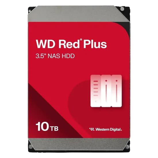 HD SATA3 10TB WD Red Plus Nas WD100EFGX