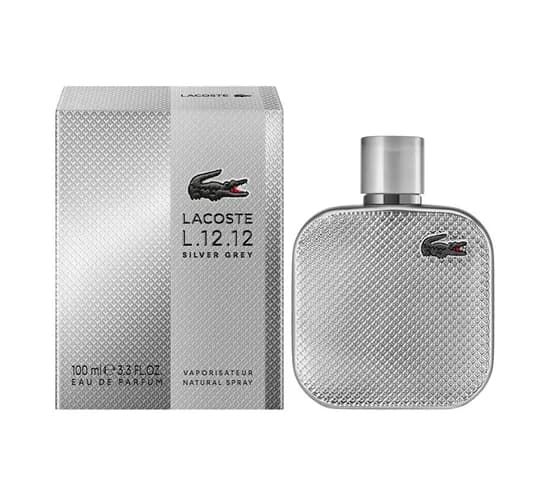 Lacoste L.12.12 Silver Grey Masc 100ML Edp
