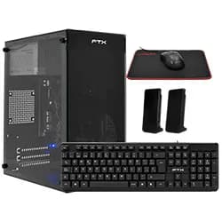 PC Montado Intel Core i3 2130 de 3.4GHZ / 8GB de Ram / 240GB SSD + Kit Gamer - Preto
