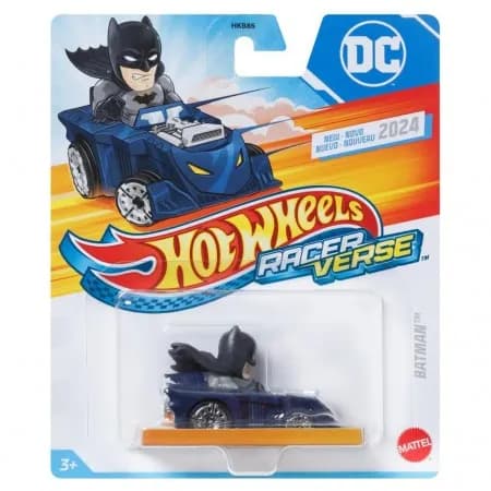 Car Hot Wheels Racer Verse Batman In Batmobile 4989