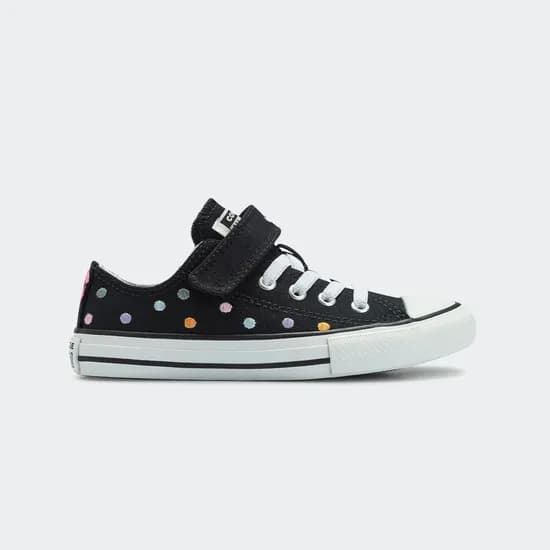 Calzado Converse Velcro Polca Dots Niã‘A