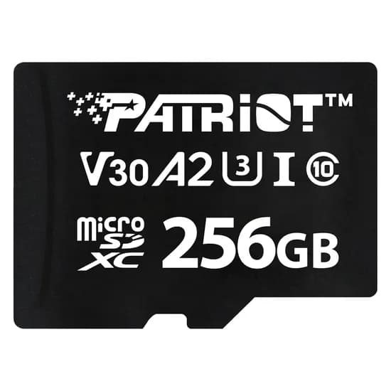 Cartão de Memória Micro SD Patriot VX Series 256GB 90MBS - PSF256GVX32MCX