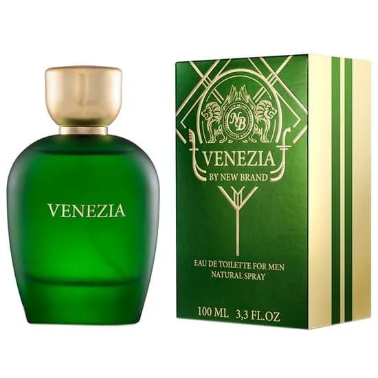 Perfume New Brand Venezia Eau de Toilette Masculino 100ML