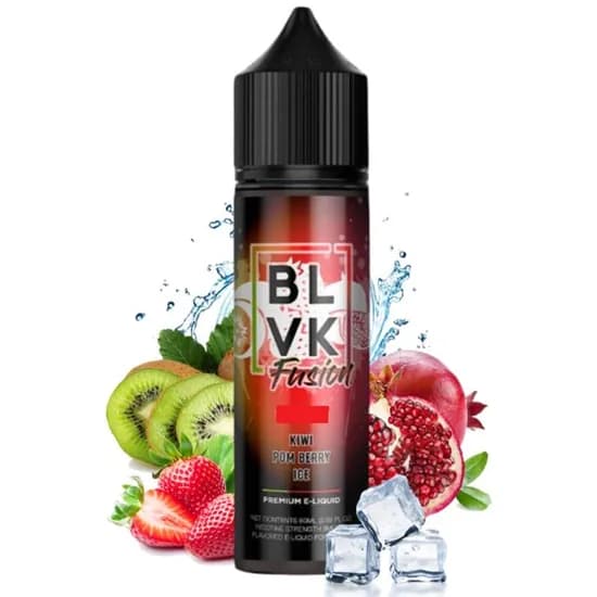 BLVK 60ML Uni Fusion Kiwi Pom Berry Ice 00MG