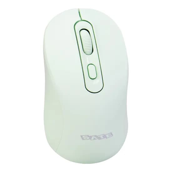Mouse Satellite A-765G - Sem Fio - 1600DPI - 4 Botões - Verde