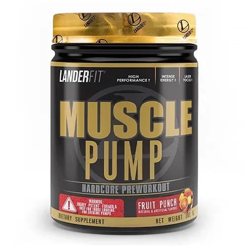 Suplemento Landerfit Muscle Pump Fruit Punch 300G