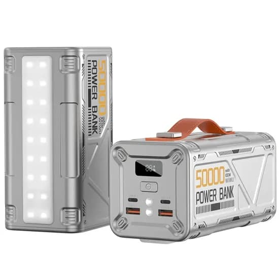 Carregador Portatil Wiwu WI-P029 50000MAH - Silver