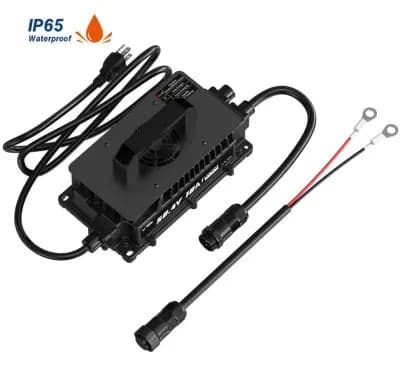 Carregador de Bateria Litime 48V & 51.2V 18A Ac-DC LIFEPO4 Bcha-GC