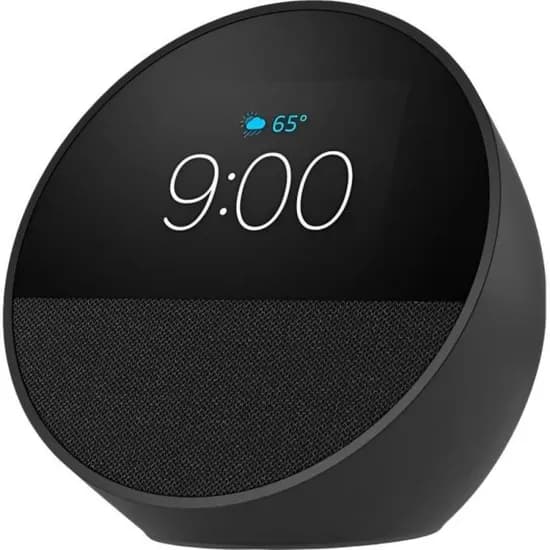 Caixa de Som Amazon Echo Spot Alexa Preto