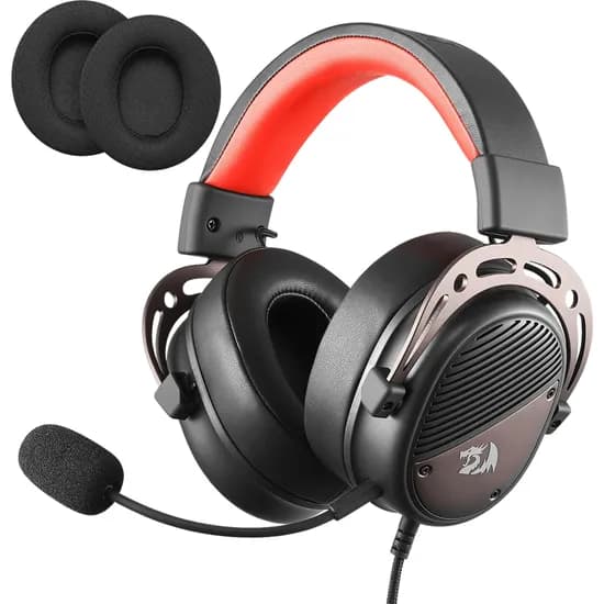 Fone de Ouvido Headset Gamer Redragon H730 Thoridal - com Fio - Preto