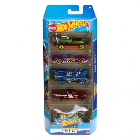 Hot Wheels HW Flames 5 Pack City HLY67