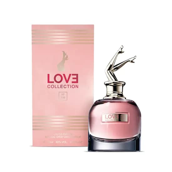 Perfume CLássico Miniatura Love Collection Nº 136 Eau de Parfum Feminino 25ML