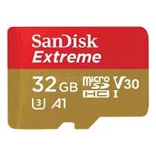 Sandisk Memoria Micro SD Extreme 32GB 100MB/s 2X1 SDSQXAF-032G
