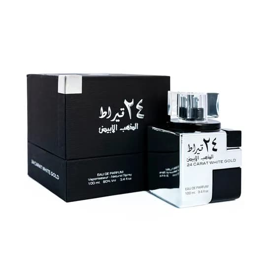 Lattafa 24 Carat White Gold 100ML