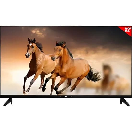 Televisão Smart LED BAK BK-32S 32" HD Wifi - Preto