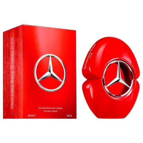 Perfume Mercedes-Benz Woman In Red Eau de Parfum Feminino 90ML