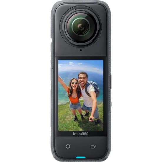 Kit Câmera de Ação INSTA360 X4 - 72MP - 8K - À Prova D'Água - Preto