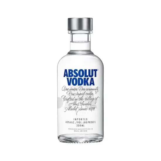 Absolut 200ML Petaca Normal 40%
