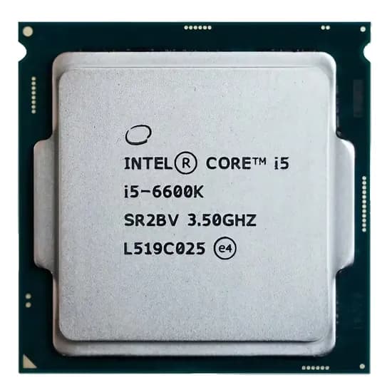 Processador Intel Core i5-6600K Pull Socket LGA 1151 4 Core 4 Threads Cache 6MB