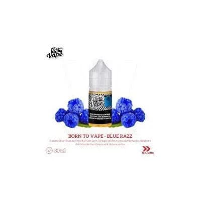 Essencia para Vaper Born To Vape Nicsalt Blue Razz 30ML 35MG