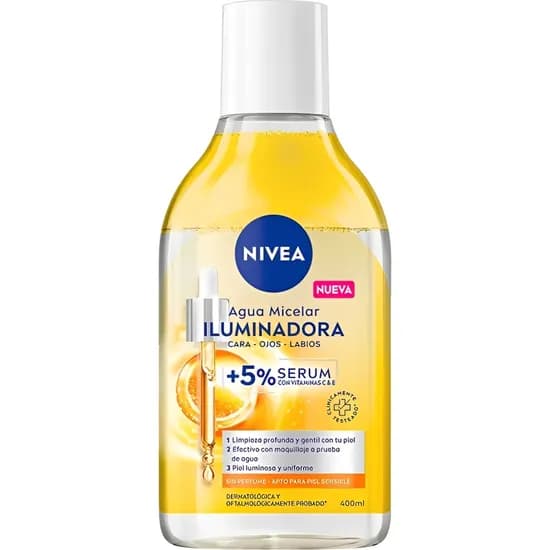 Água Micelar Iluminadora Nivea com Sérum - 400ML