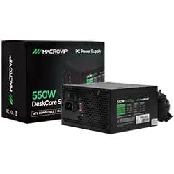 Fonte de Alimentação Macrovip MV-PS550DC Deskcore 550W ATX