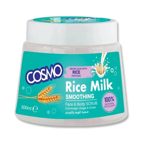 Exfoliante Facial Y Corporal Cosmo Rice Milk Smoothing 500ML