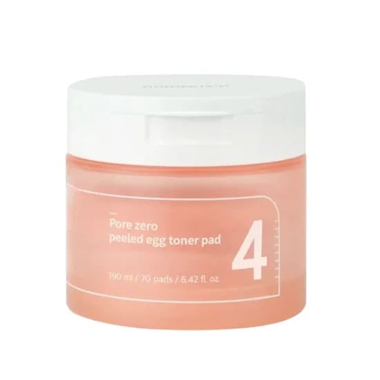 Numbuzin Pore Zero Peeled Egg Toner 70PADS 190ML