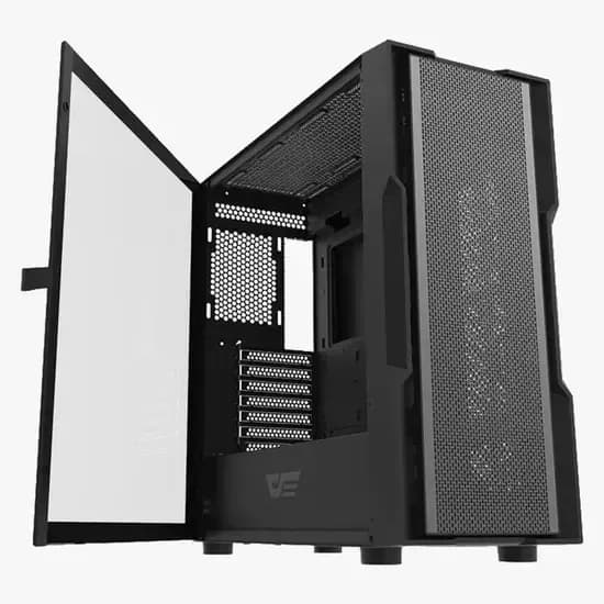 Gabinete Darkflash DK431 Mesh Argb 4 Coolers Preto