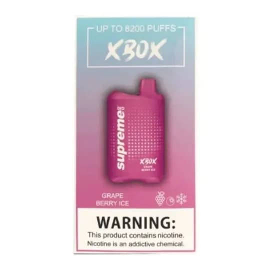 Vaper Supreme Xbox 8200 Puff Grape Berry