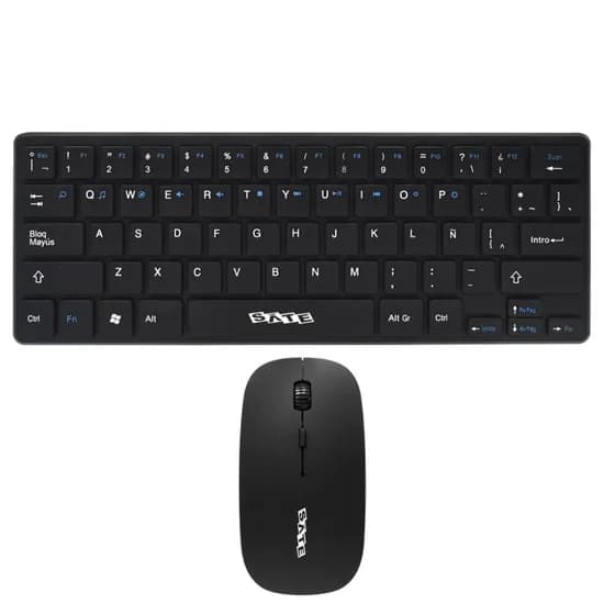 Teclado USB Satellite AK732G com Mouse Sem Fio Espanhol