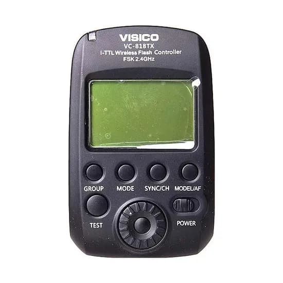 Transmissor Rádio Flash Visico VC-818 TX TTLS para Sony